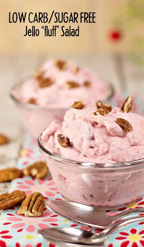 Low Carb/Sugar Free Jello Fluff Salad Recipe - Scattered Thoughts of a ...