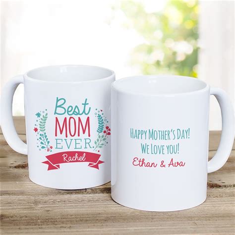 Personalized Best Mom Coffee Mug | GiftsForYouNow