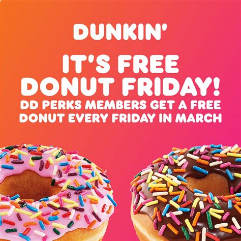 Thank Goodness It’s Free Donut Fridays at Dunkin’ | Dunkin'