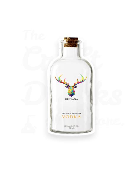 Dervana Swedish Vodka Sachet 50ml – The Craft Drinks Store