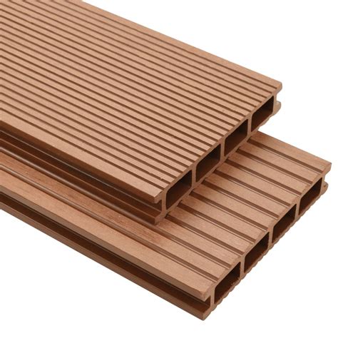 vidaXL WPC Decking Boards with Accessories Flooring Grey/Brown Multi Sizes | eBay