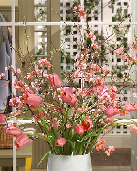 Pink French Tulip Arrangement | Martha Stewart