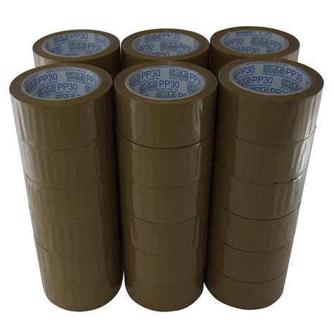 Premium Brown Tape – 48mm x 75m (36 Rolls)