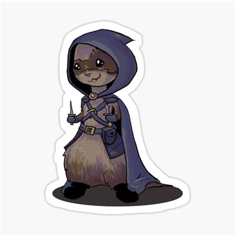 "Little Thief" Sticker for Sale by Inkoperated | Redbubble