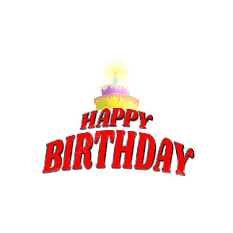 Happy Birthday, Birthday Wish, Cake, Happy PNG Transparent Clipart ...