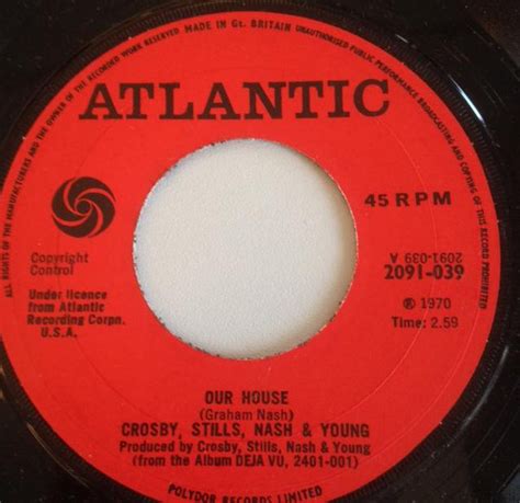 Crosby, Stills, Nash & Young - Our House (1970, Vinyl) | Discogs