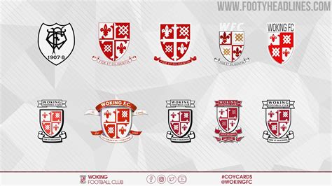 New Woking FC Logo Unveiled - 2 Circular Options Available - Footy ...