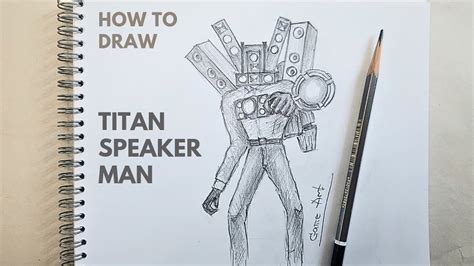 Skibidi Toilet How to draw 😱😱😱 TITAN SPEAKERMAN - YouTube