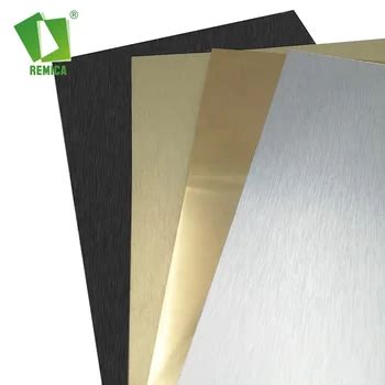 Metal Exterior Wall Cladding Hpl Sheet Gold 1220*2440 Mm Hpl - Buy Metal Exterior Wall Cladding ...