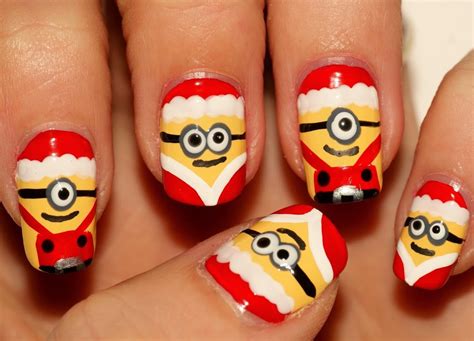 Easy Christmas nail art for kids