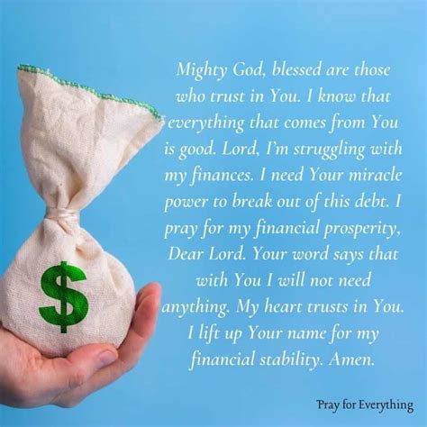 8 Powerful Prayers for Financial Breakthrough