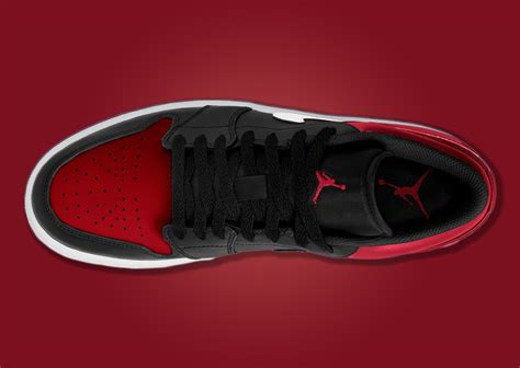 We're Getting Déjà Vu With The Air Jordan 1 Low Black Gym Red White ...