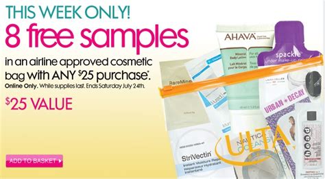 Ulta - FREE S&H, FREE Gift, 8 FREE Samples