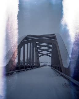 North Battleford Bridge | Taken with a Holga toy camera in w… | Flickr