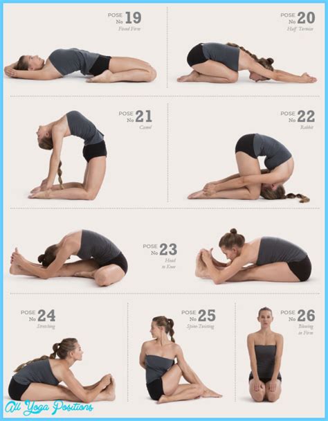 Bikram Yoga Poses Chart Printable - AllYogaPositions.com