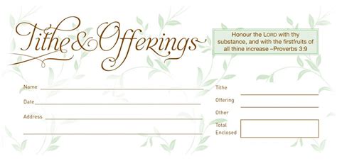 Envelope: Tithe and Offering - B&H Publishing
