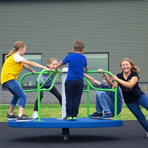 Merry-Go-Round - Playground Spinners Canada - Blue Imp