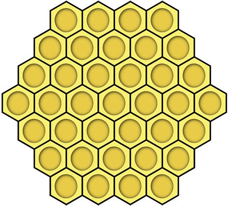 Clipart - honeycomb