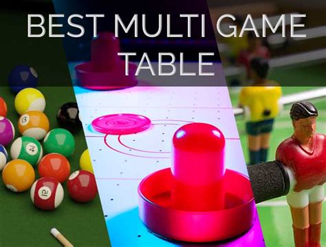 Best Multi Game Table: Everything You Need To Know Before Buying - Man ...