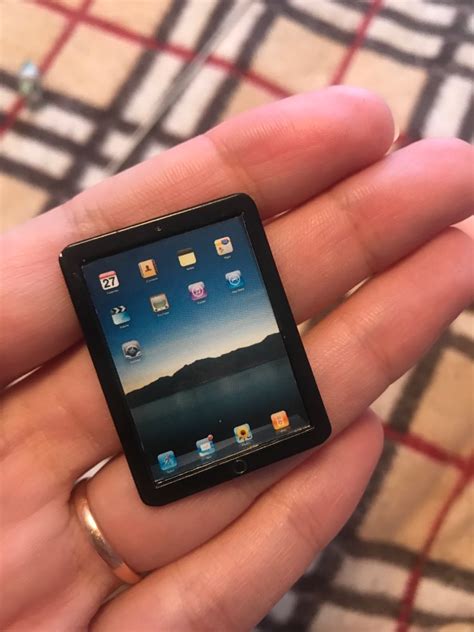 Miniature iPad Tablet (1:6 scale) – Tiny Must Haves