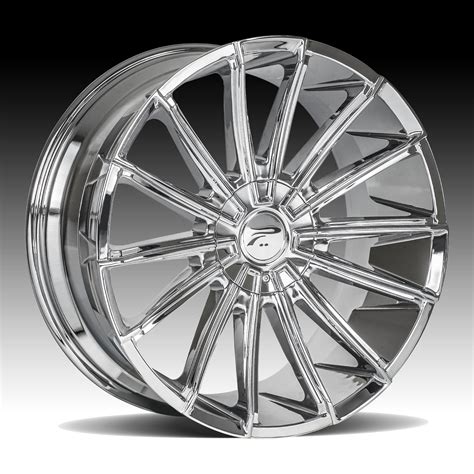 Platinum 439C Turbine Chrome Custom Wheels Rims - 439C / Turbine - Platinum Custom Wheels