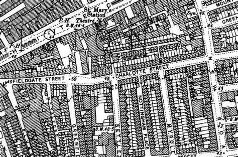 Whitechapel Murders Map