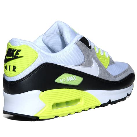 Nike Air Max 90 White/Black-Grey-Neon