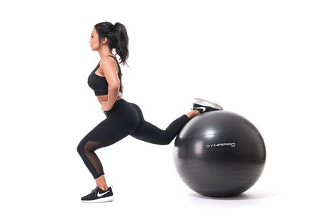 Gym Core Strength Fitness DYNAPRO Exercise Ball 2,000 lbs Stability Ball Balance Professional ...