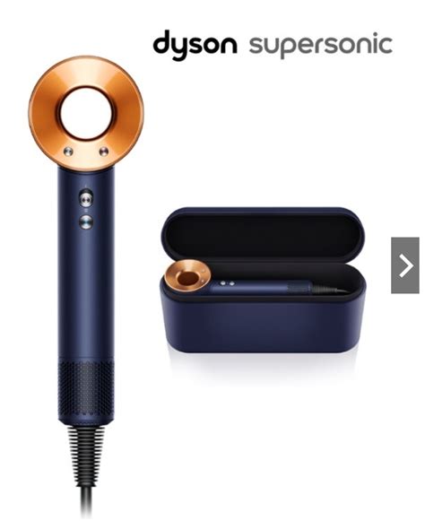 Dyson Supersonic Hair Dryer Prussian Blue/Rich Copper HD08 Special Gift Edition, Beauty ...