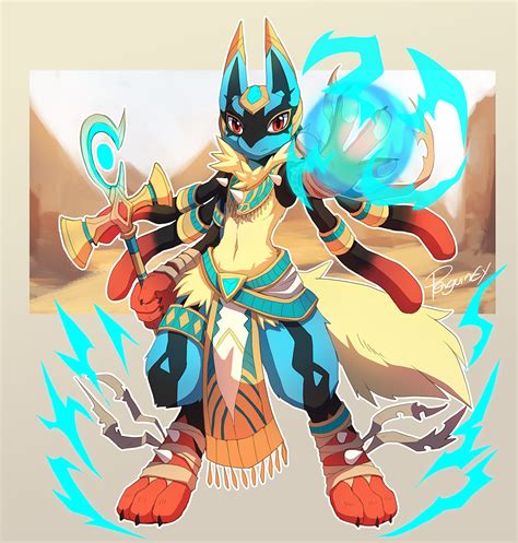 Anubis Mega Lucario | Pokémon | Know Your Meme Mega Lucario, Lucario ...