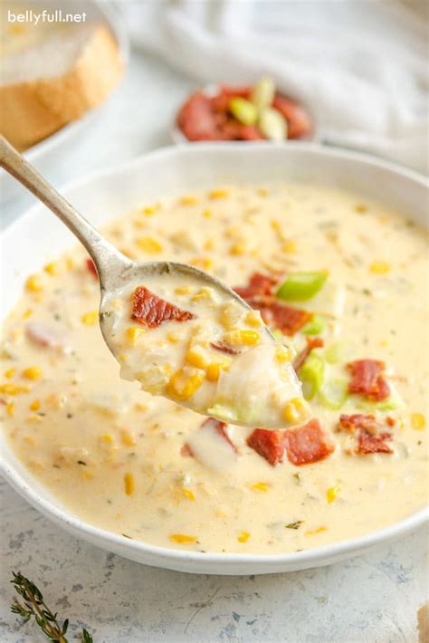 Corn Chowder Recipe - Belly Full