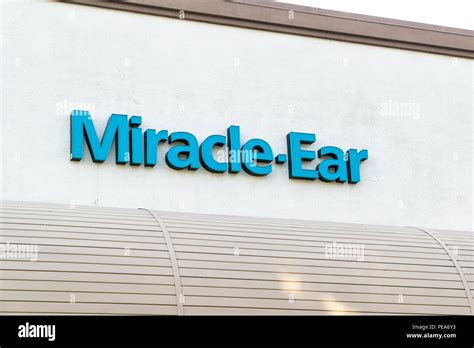 Miracle Ear Hearing Aids location in Modesto California USA Stock Photo - Alamy