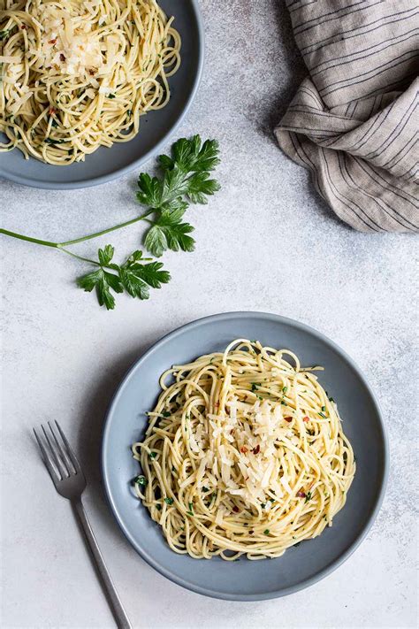 Anchovy Pasta with Garlic and Parsley - Savory Simple