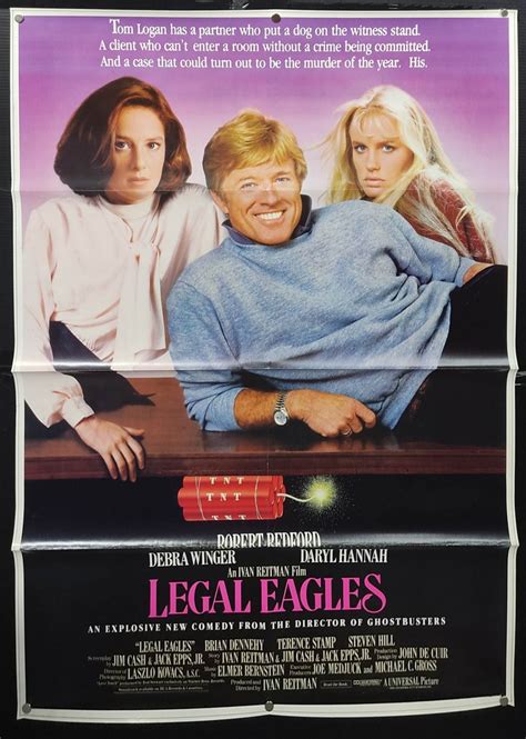 Vintage Posters :: 1980 to 1989 :: Legal Eagles Vintage Folded Poster - Poster Hub