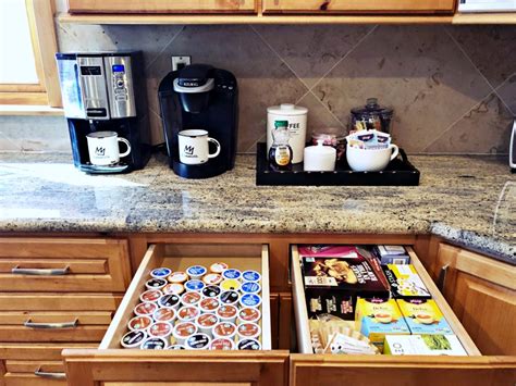 coffee + tea Station - Adoring Kitchen