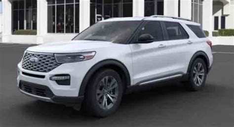 2021 Ford Explorer Platinum 4WD Price | Ford New Model