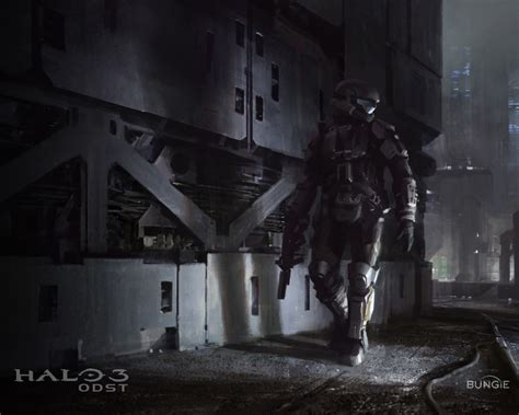 Image - The Rookie ConceptArt halo3 odst.jpg - Halo Nation — The Halo encyclopedia - Halo 1 ...