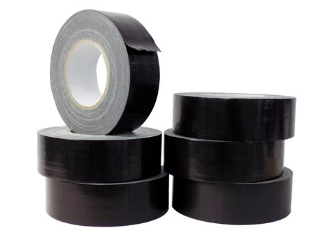 WOD Duct Tape Black Industrial Grade - 2 in. x 30 yds. (Bulk of 6-Rolls) - Waterproof, UV ...