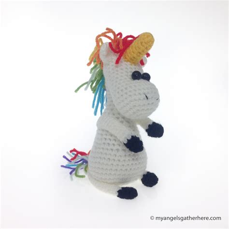 Small Rainbow Unicorn Plush