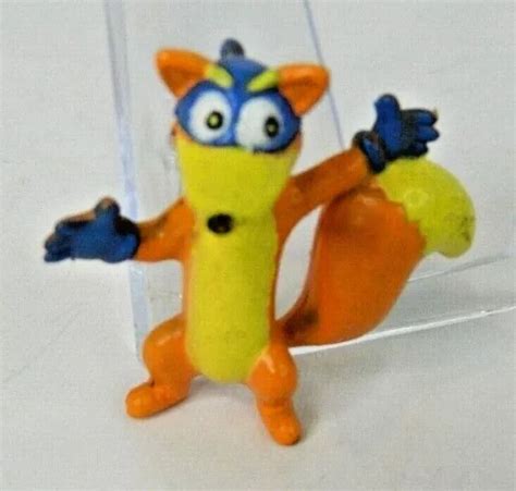 DORA EXPLORER SWIPER The Fox 3.5" Tall PVC Action Figure 2003 World ...