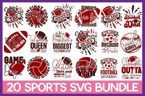 sports svg bundle,sporty fonts, jersey number fonts, football fonts ...