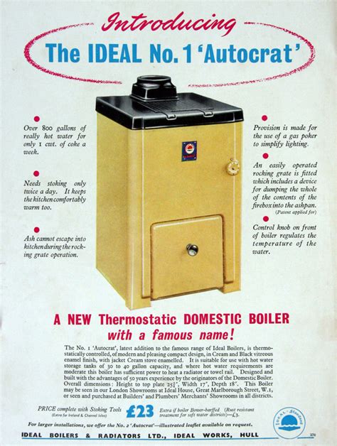 Ideal Boilers and Radiators - Graces Guide