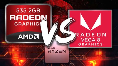 Vega 8 vs Radeon 535 - Ryzen 5 2500U - Benchmark PC - YouTube