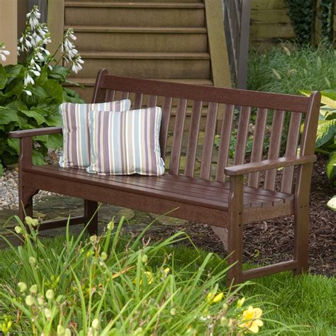 POLYWOOD® Vineyard 48 inch Garden Bench | GNB48