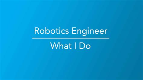 How to Become a Robotics Engineer | Career Girls - Explore Careers