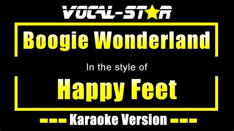 Happy Feet - Boogie Wonderland (Karaoke Version) with Lyrics HD Vocal ...