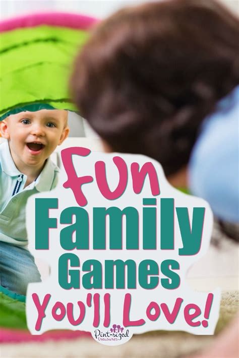 Fun Family Games to Play · Pint-sized Treasures | Family games, Family ...