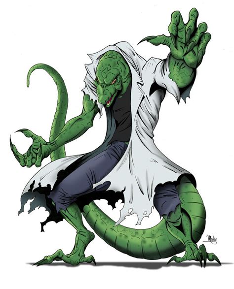 The Lizard by MikeMahle on DeviantArt | Superhéroes marvel, Dibujos ...