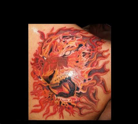 Angry Lion - TATTOO GALLERY