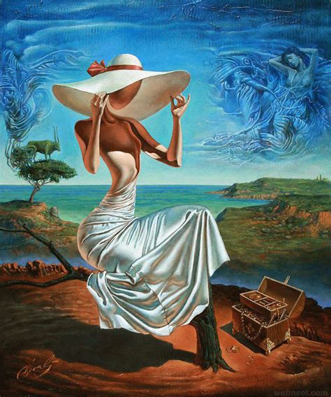 25 Absurdity Surreal Illusion Paintings by Michael Cheval - The Game of ...